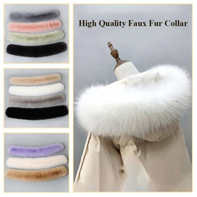 Winter Clothing Ideas - Winter Coat Fur Collar Faux Fur