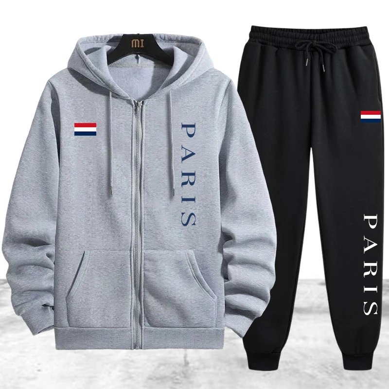 Paris Printing Men's Tracksuit - Winter Clothing Ideas review and price