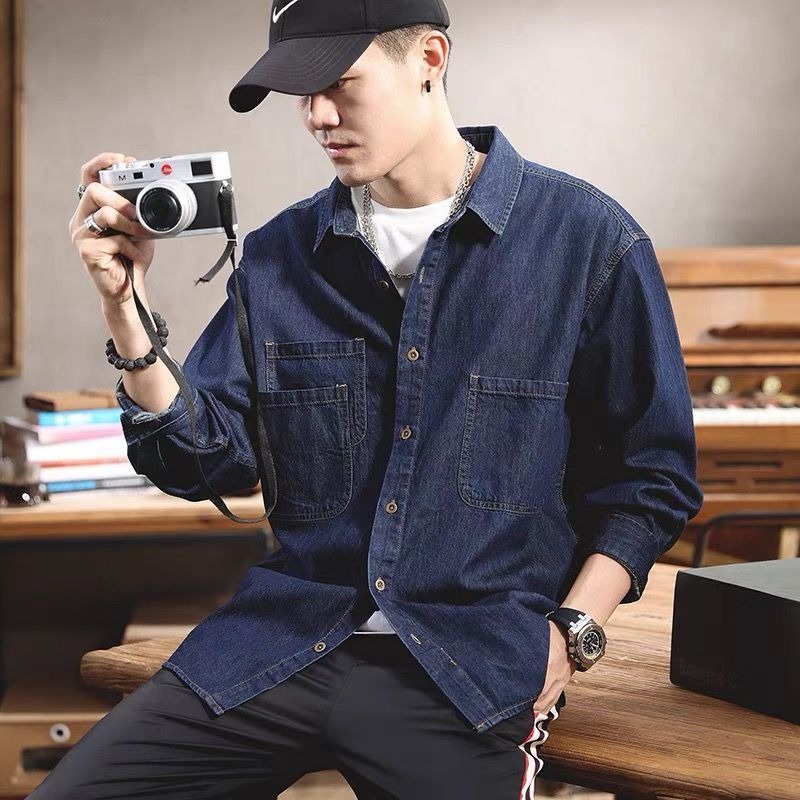 Spring Ruffian Handsome Denim  - Winter Clothing Matching review and price