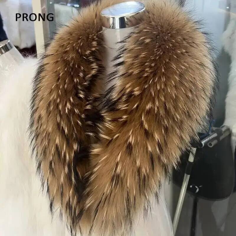 Natural Raccoon Fur Collar Rea - Winter Clothing Ideas review and price