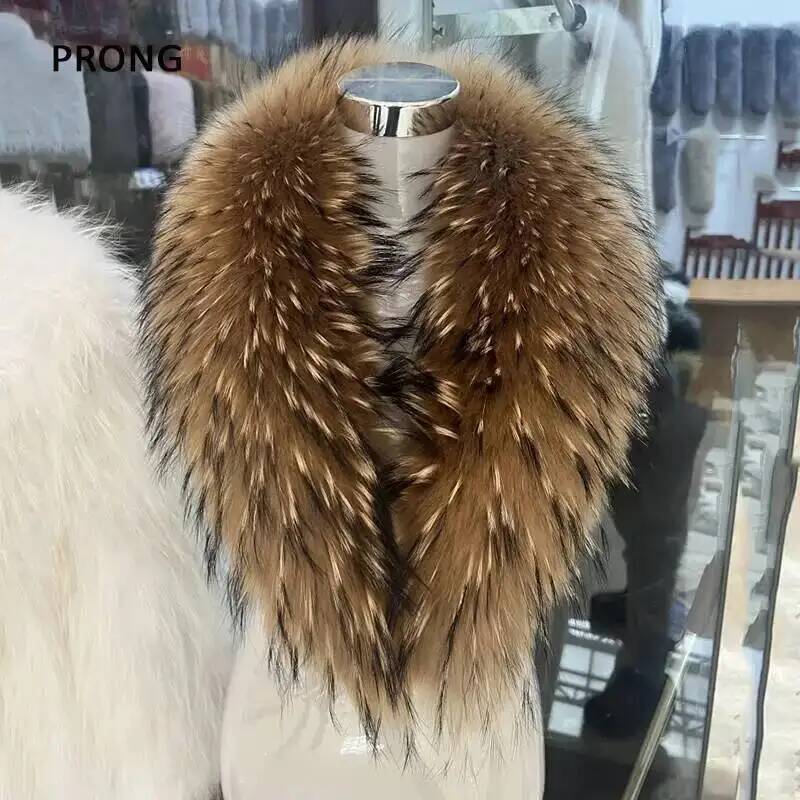 Natural Raccoon Fur Collar Rea - Winter Clothing Ideas review and price