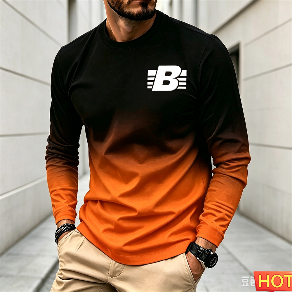 Men's Autumn Winter Gradient L - Winter Sun Clothing review and price