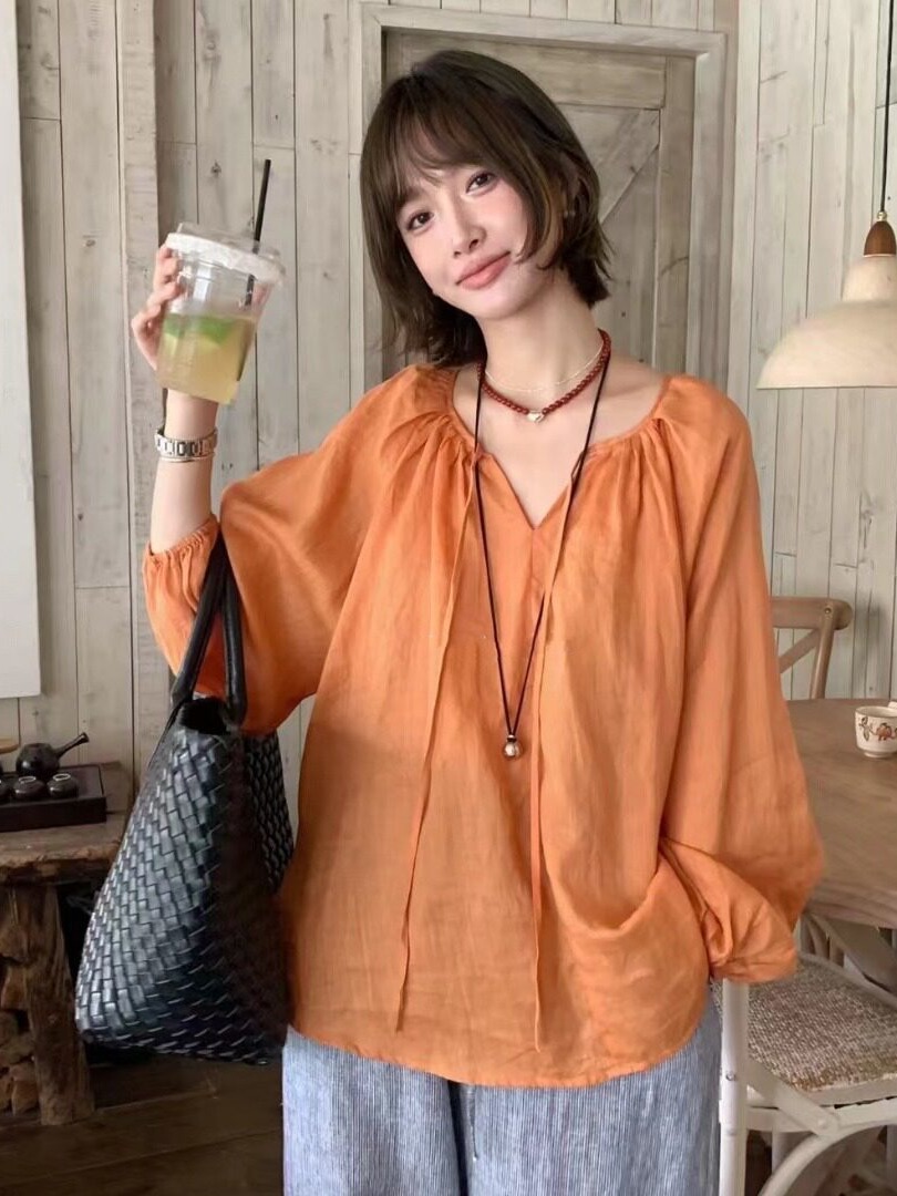 Korean Style Thin Long Sleeve  - Winter Sun Clothing review and price