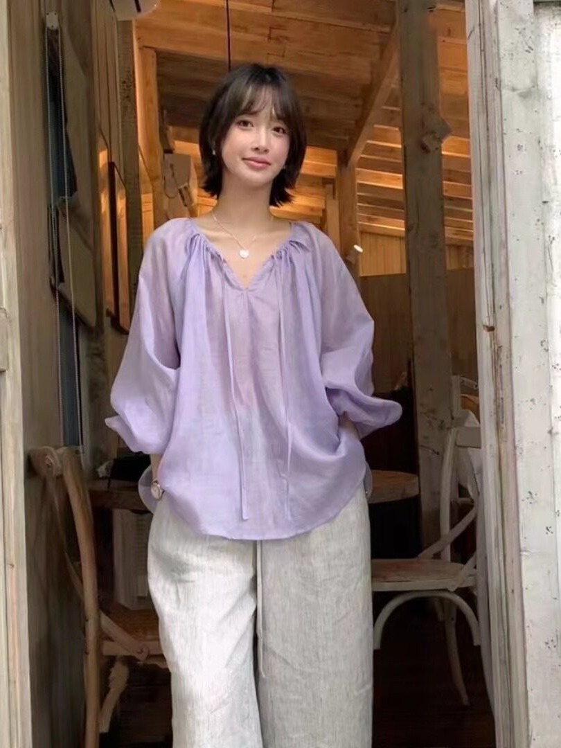 Korean Style Thin Long Sleeve  - Winter Sun Clothing review and price