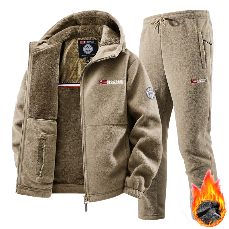 New Winter Sportswear Set Mens - Winter Clothing Matching review and price