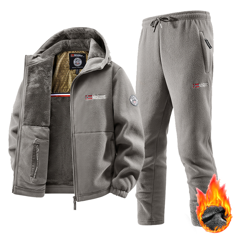 New Winter Sportswear Set Mens - Winter Clothing Matching review and price