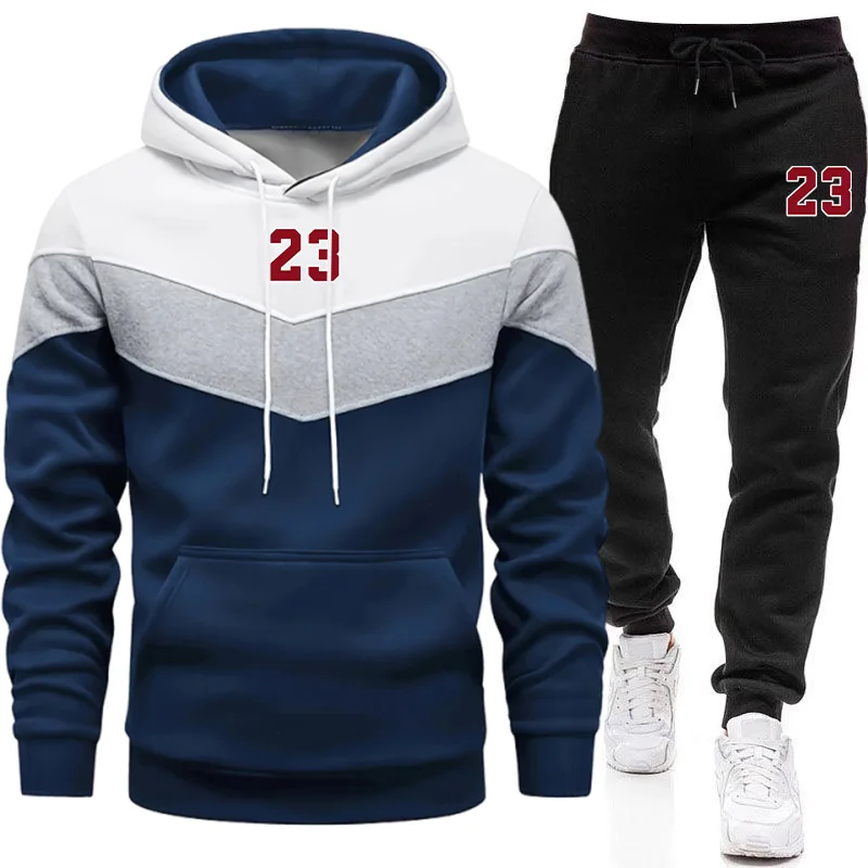 New Tracksuit for Man Casual H - Winter Clothing Matching review and price