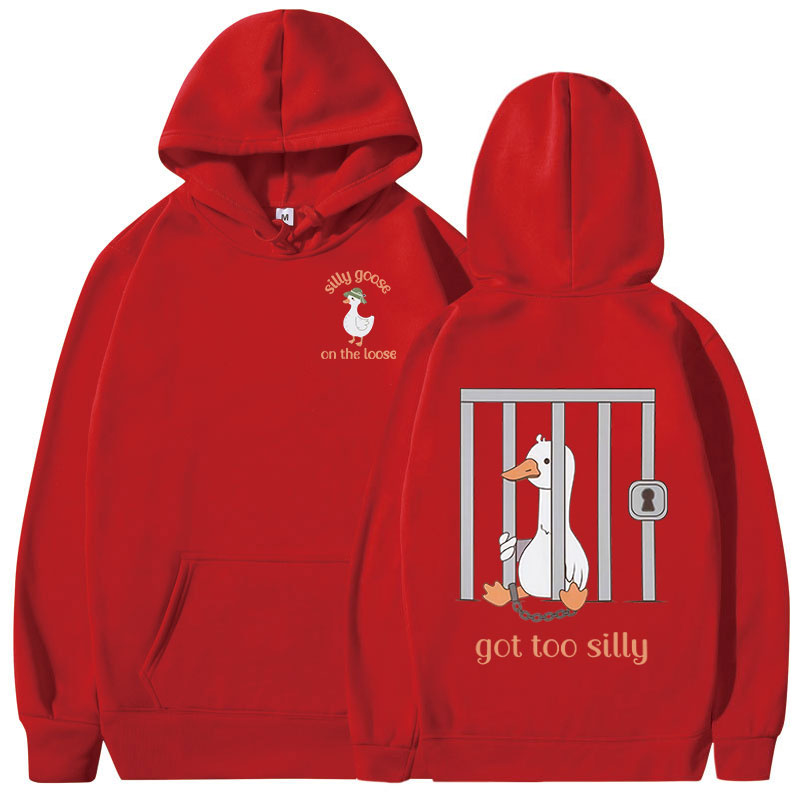 Silly Goose on The Loose Hoodi - Winter Clothing Meme review and price