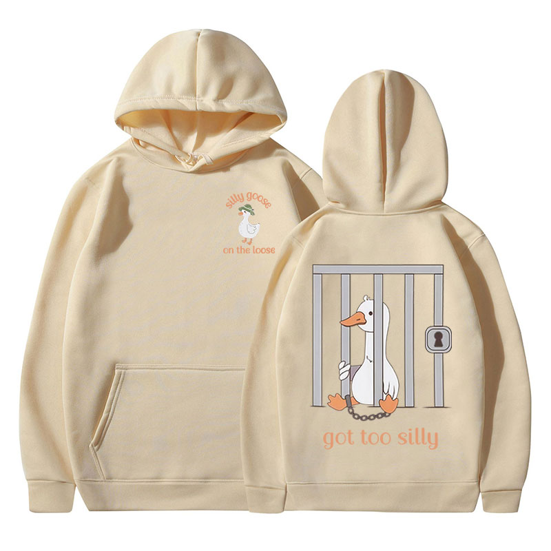 Silly Goose on The Loose Hoodi - Winter Clothing Meme review and price