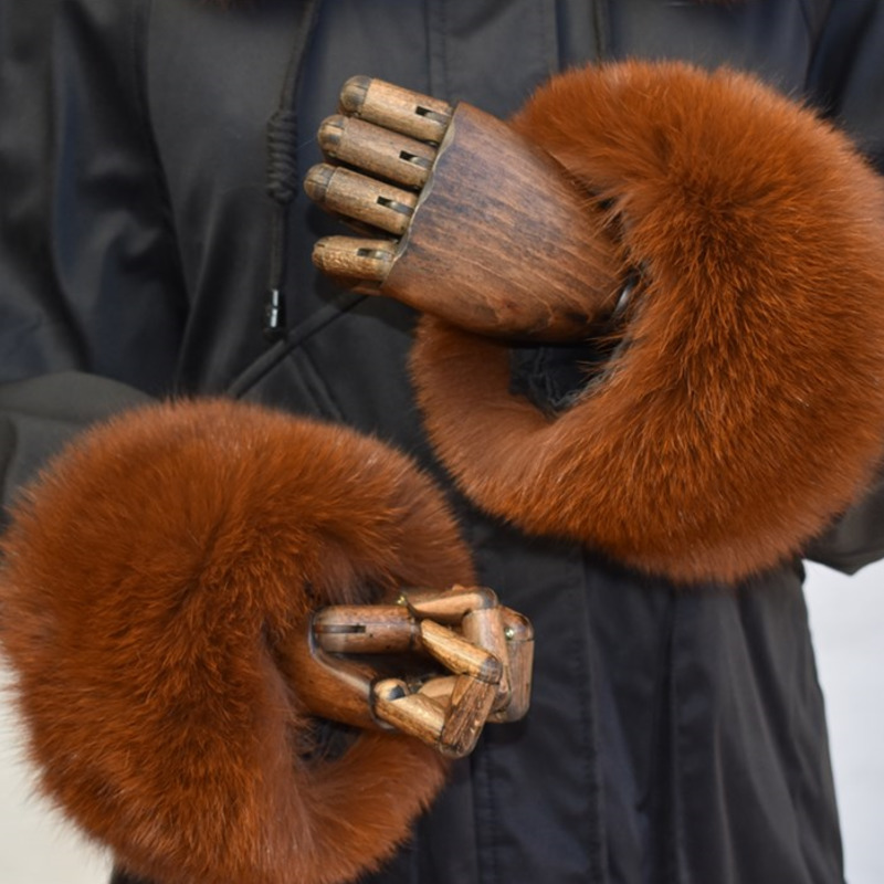 Fox Fur Cuffs For Women Whole  - Winter Clothing Ideas review and price