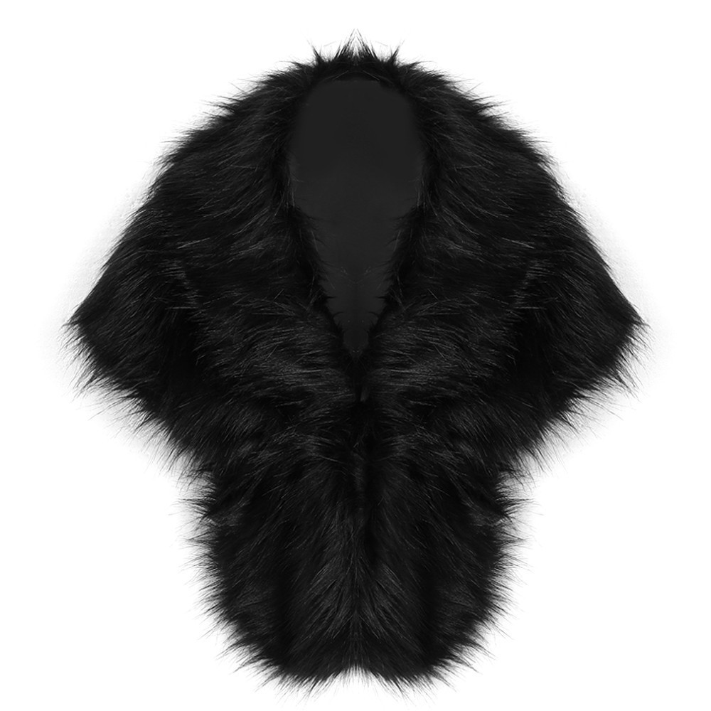 Solid Color Faux Fur Long Plus - Winter Clothing Ideas review and price