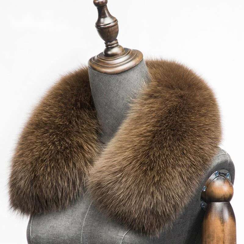 Winter Natural Fox Fur Scarf S - Winter Clothing Ideas review and price