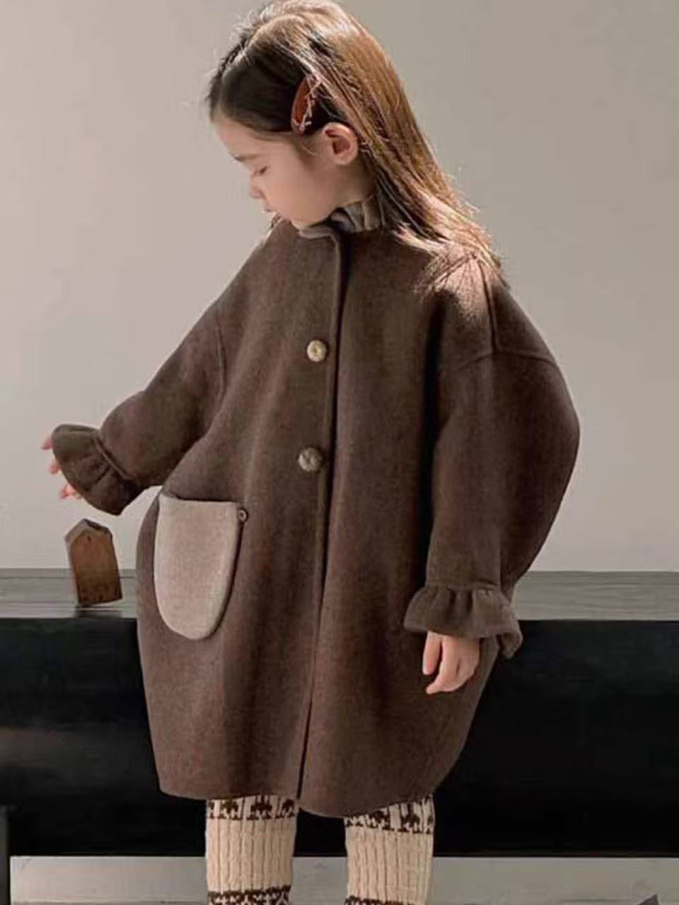 Girls Wool Coat 2026 Autumn Wi - Winter Clothing Toddler Girl review and price