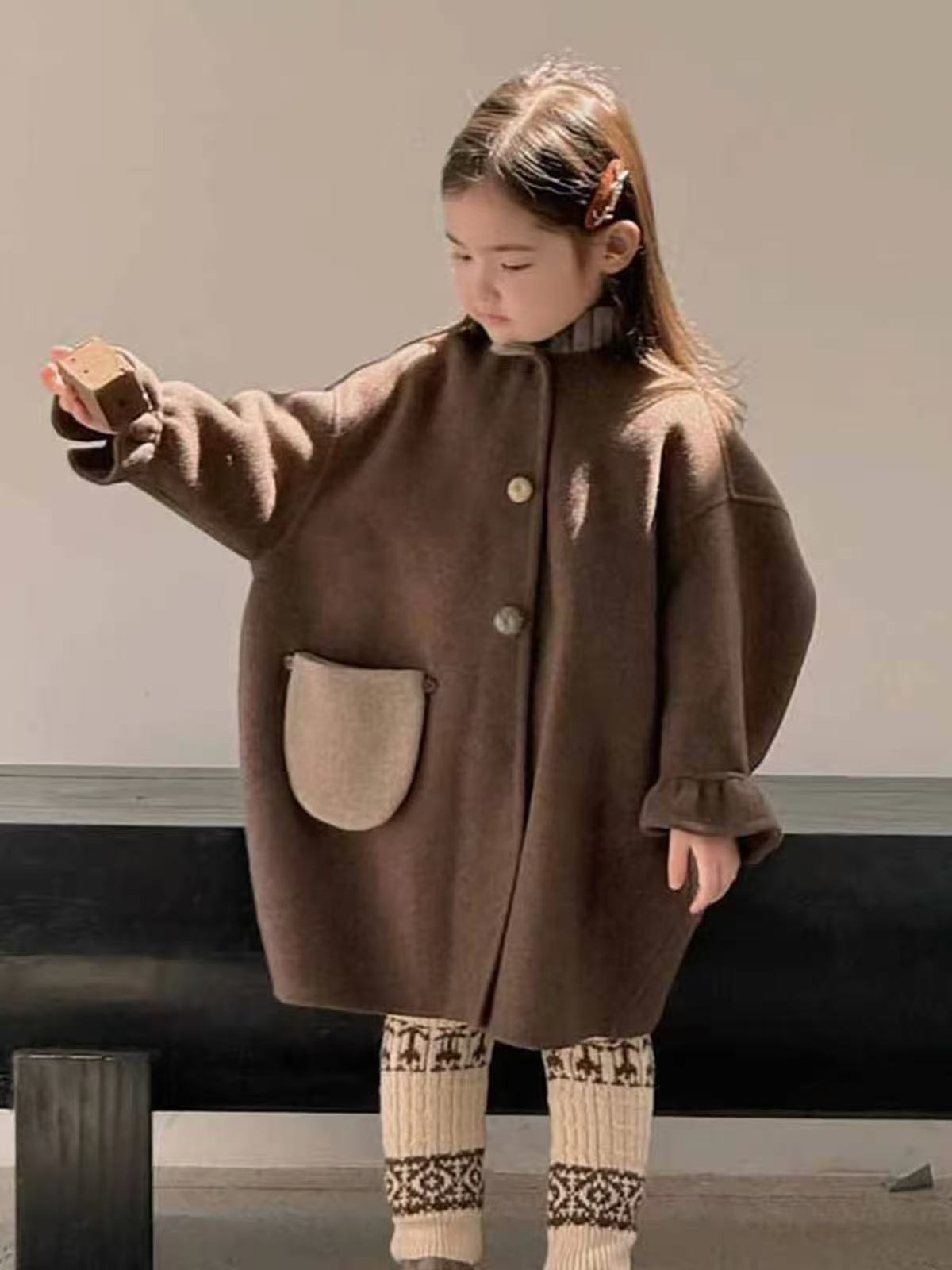 Girls Wool Coat 2026 Autumn Wi - Winter Clothing Toddler Girl review and price