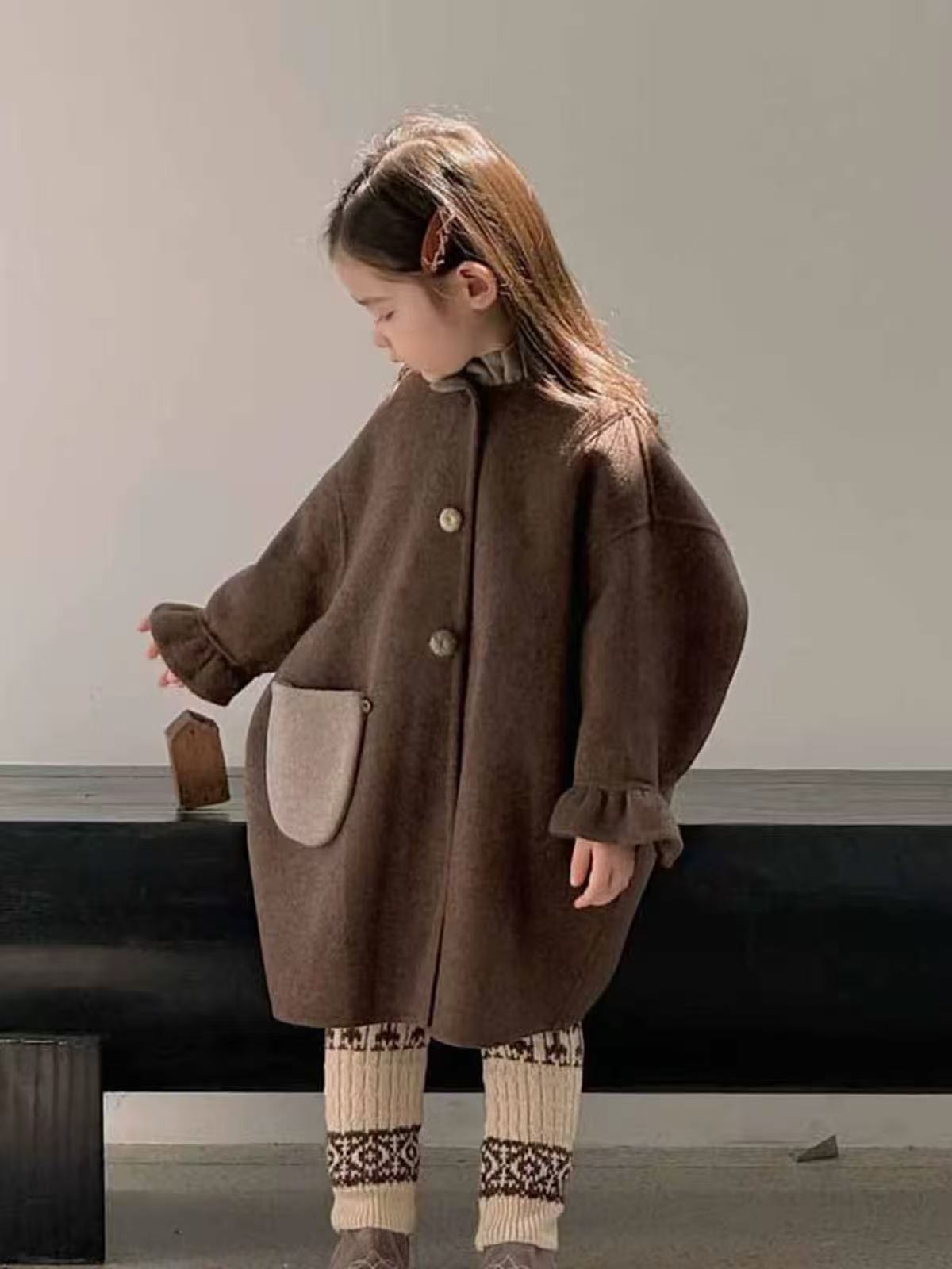 Girls Wool Coat 2026 Autumn Wi - Winter Clothing Toddler Girl review and price