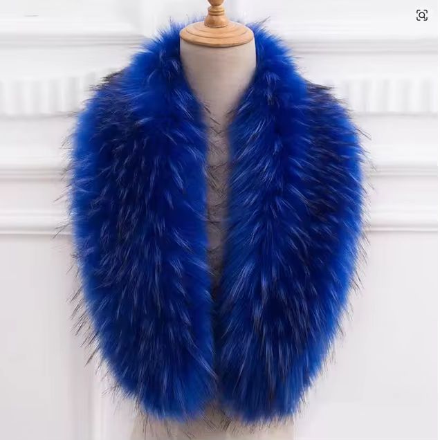 Natural Fur Collar Real Raccoo - Winter Clothing Ideas review and price