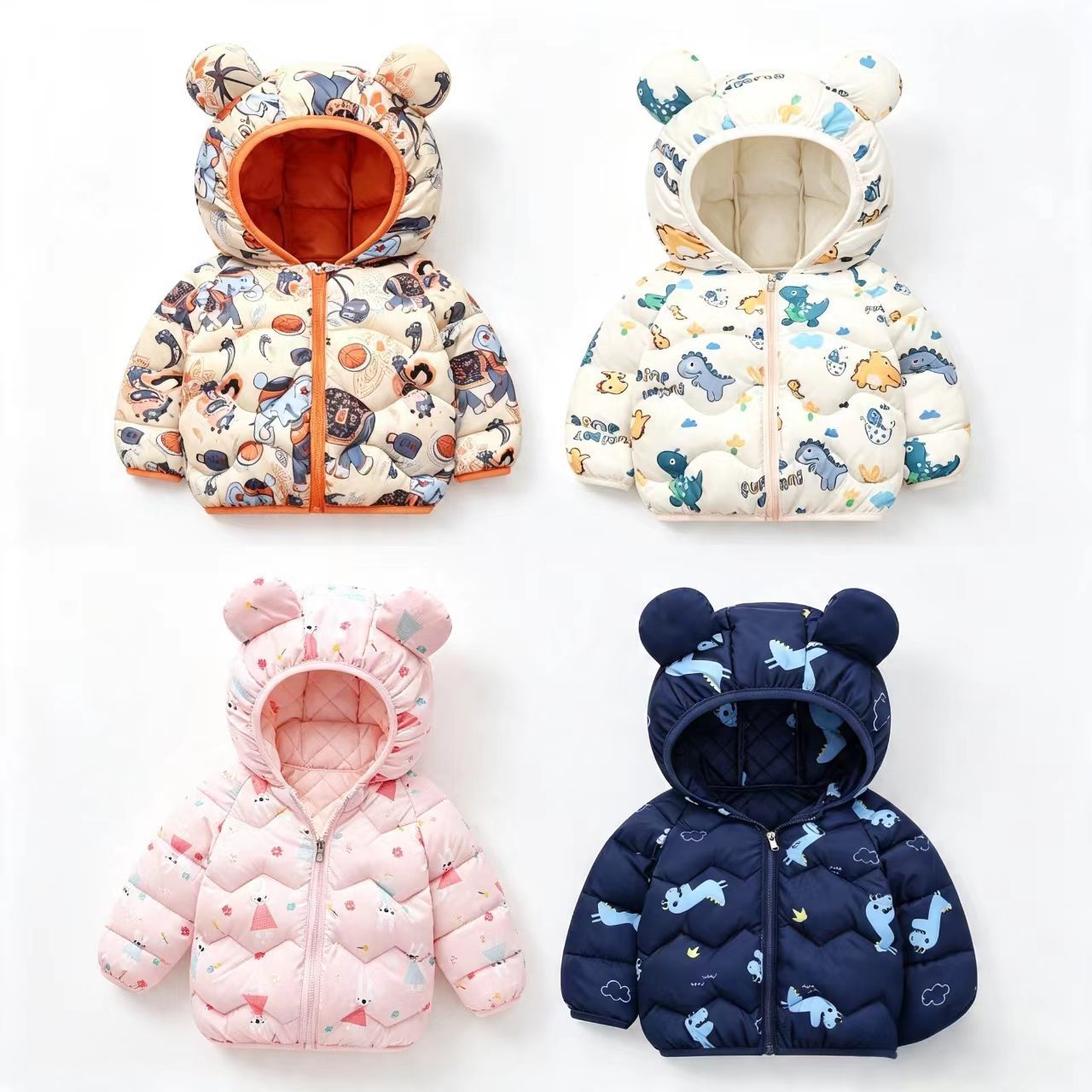 Children's Coat Baby Cartoon J - Winter Clothing Toddler Girl review and price