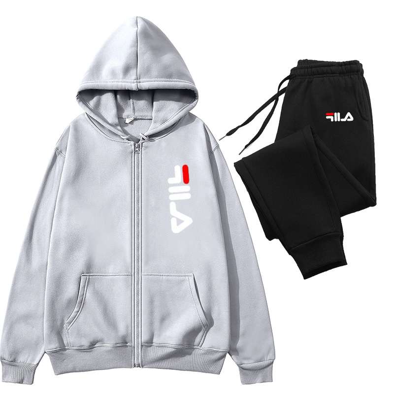 Men's 2 Piece Tracksuit Zipper - Winter Clothing Matching review and price