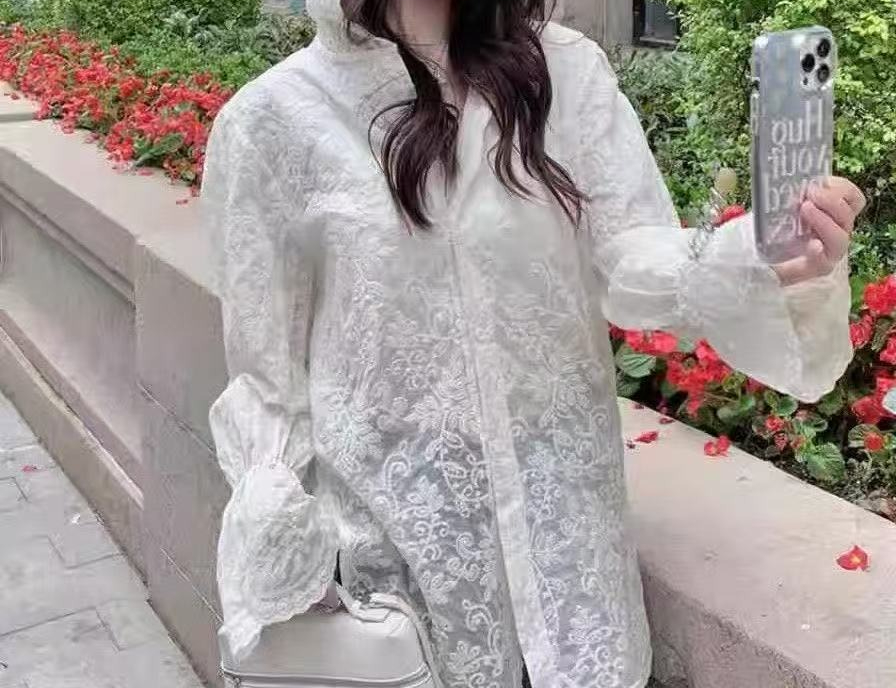 Sun Protection Lace Jacket Emp - Winter Sun Clothing review and price