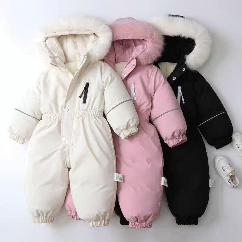 -30℃ Baby Winter Thick Jumpsui - Winter Clothing For Baby Girl review and price
