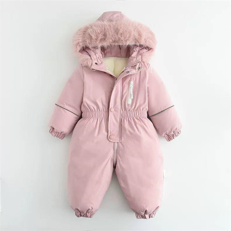 -30℃ Baby Winter Thick Jumpsui - Winter Clothing For Baby Girl review and price