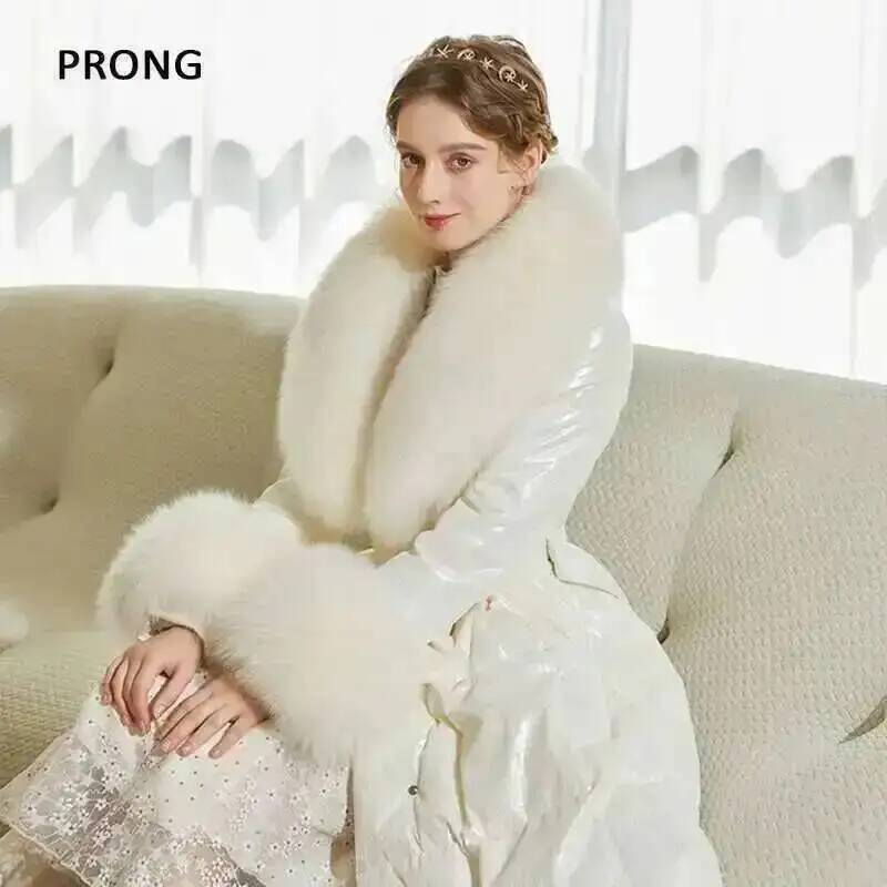 100% Real Fox Fur Collar Winte - Winter Clothing Ideas review and price
