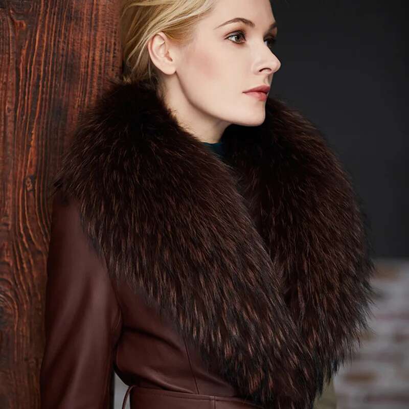 Raccoon Fur Collar Female Wint - Winter Clothing Ideas review and price